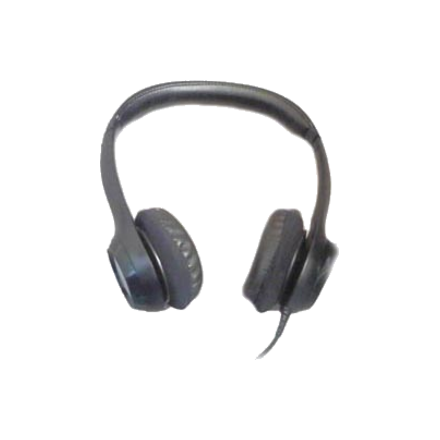 Headphone preto de arco
